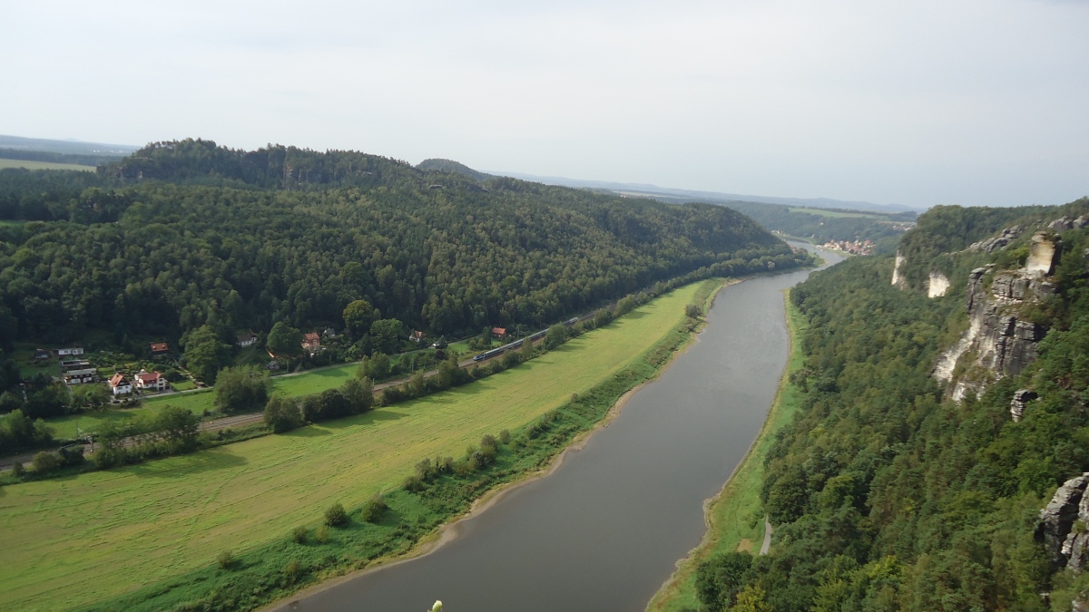 Exploring nature around Dresden: the Bastei and Königstein